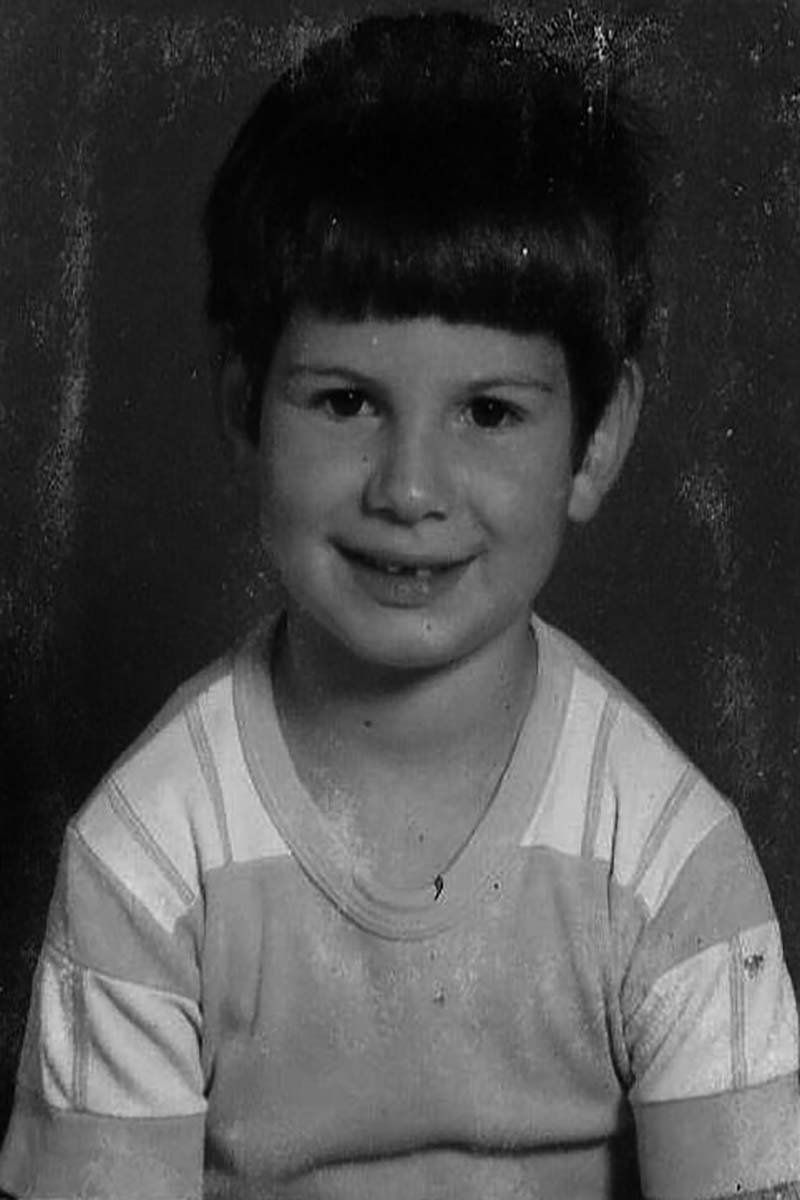 Kinderbild Geschäftsführer schwarz/weiß